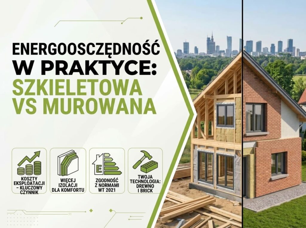 Energooszczędność w praktyce technologia szkieletowa vs murowana